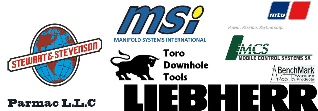 Represented principals: MSI, Toro Downhole Tools, Liebherr, Stewart & Stevenson